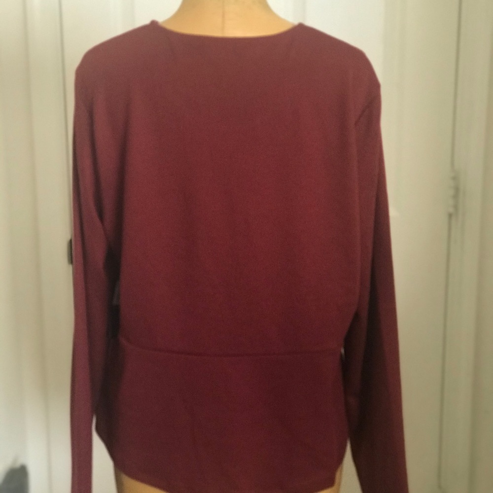 NEW LISTING - Rachel Roy Red Staple Top - Picture 2 of 4